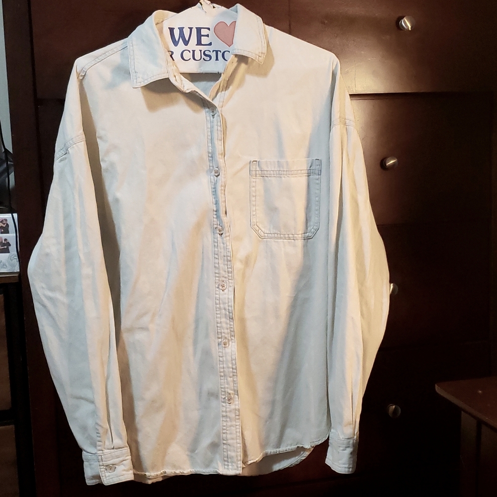 Light Blue Denimen Button Down